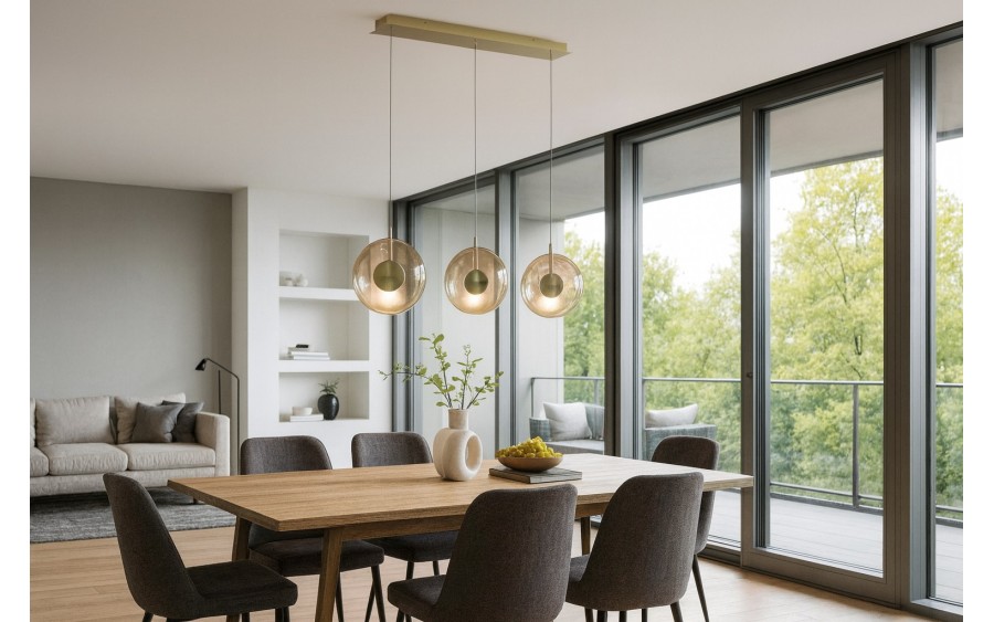 Lampa Andora PENDANT 3 3-STEP DIMM Smoky-AZ6884