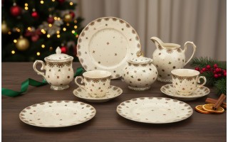 Komplet 2 talerzy deserowych 20,5 cm Casablanca