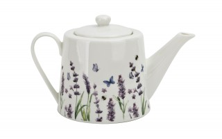 Komplet 2 filiżanek 270 ml + dzbanek 900 ml Classic Lavender