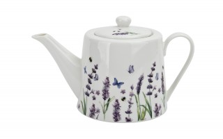 Komplet 2 filiżanek 270 ml + dzbanek 900 ml Classic Lavender
