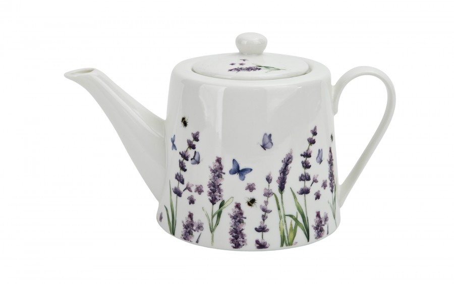 Komplet 2 filiżanek 270 ml + dzbanek 900 ml Classic Lavender