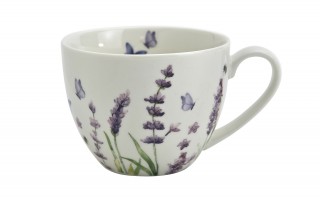 Komplet 2 filiżanek 270 ml + dzbanek 900 ml Classic Lavender