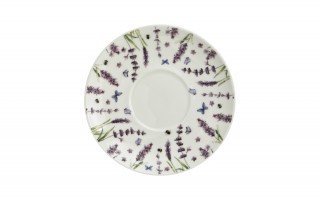 Filiżank z dzbankiem i zaparzaczem Tea For One Classic Lavender