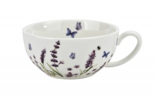 Filiżank z dzbankiem i zaparzaczem Tea For One Classic Lavender