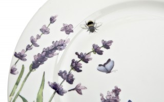 Komplet 2 talerzy deserowych 19 cm Classic Lavender