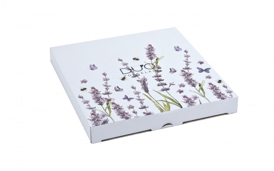 Komplet 2 talerzy deserowych 19 cm Classic Lavender