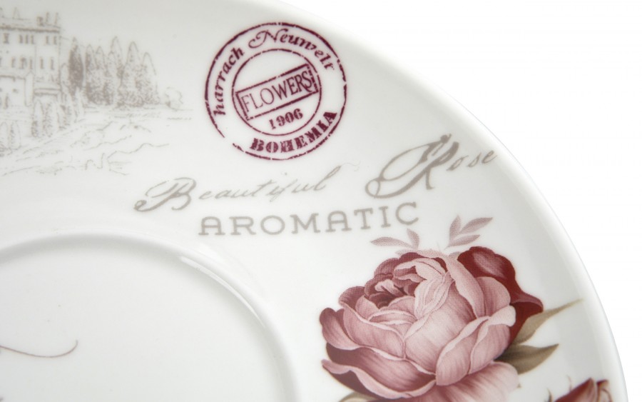 Filiżanka z dzbankiem i zaparzaczem Tea For One Secesja