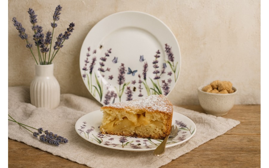 Komplet 2 talerzy deserowych 19 cm Classic Lavender