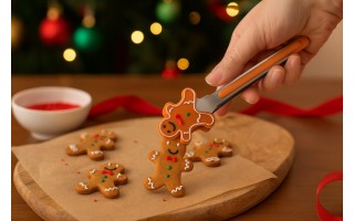 Szczypce kuchenne 21 cm GINGERMAN