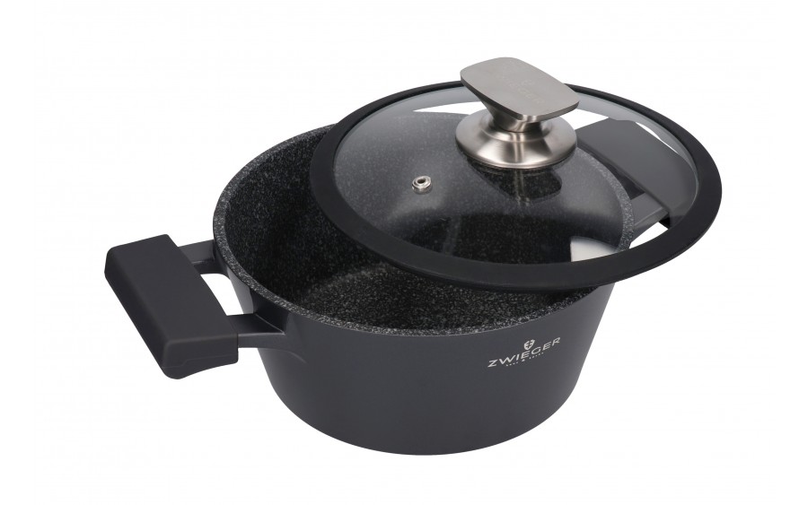 Komplet garnków 6 el. Black Stone Zwieger