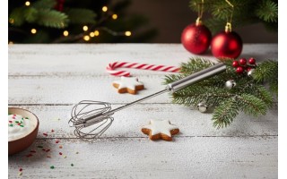 Trzepaczka obrotowa ręczna 30 cm