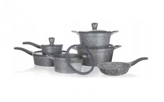 Komplet garnków 11 el. Granite