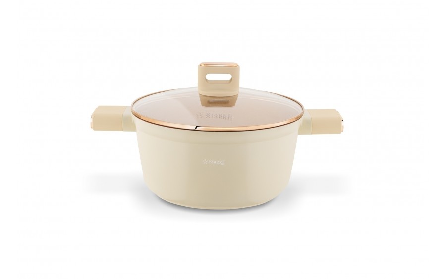 Komplet garnków 10 el. Starlet Beige