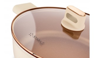 Komplet garnków 10 el. Starlet Beige