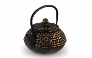 Imbryk żeliwny 0,8 L z zaparzaczem Hanako Gold