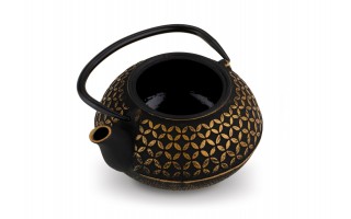 Imbryk żeliwny 0,8 L z zaparzaczem Hanako Gold