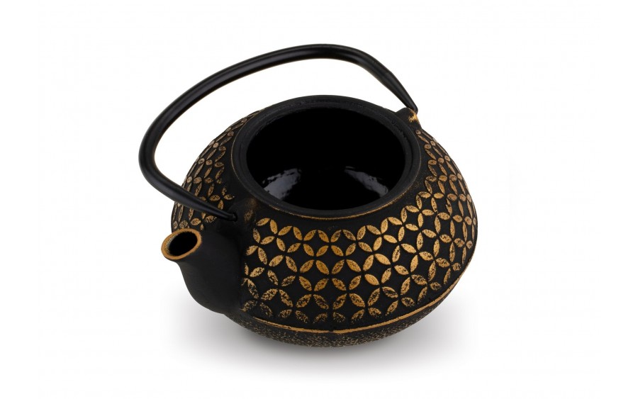 Imbryk żeliwny 0,8 L z zaparzaczem Hanako Gold