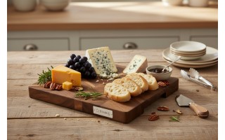 Deska do krojenia i serwowania 33x25 cm akacjowa Starke Pro