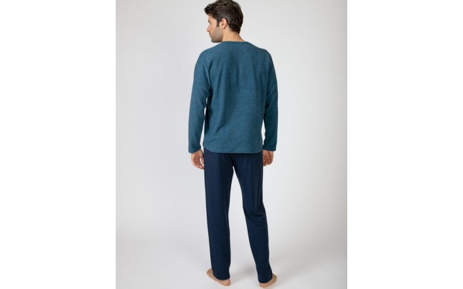 Piżama męska rozm. L P751324 Dark Grey