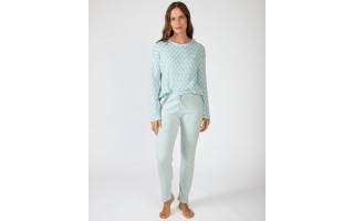 Piżama damska rozm. S P751250 – Green Water