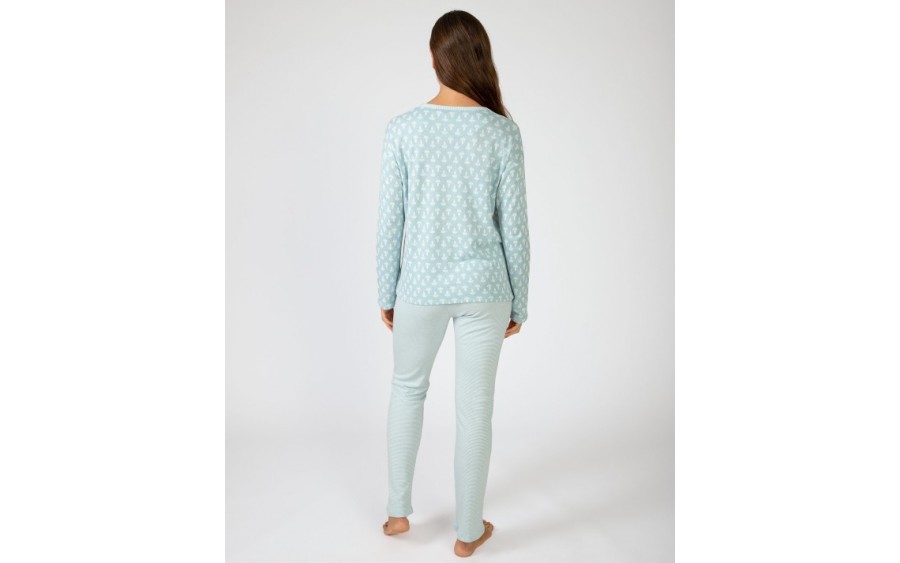 Piżama damska rozm. XXL P751250 – Green Water