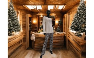 Piżama damska rozm. L P751282 Dark Beige