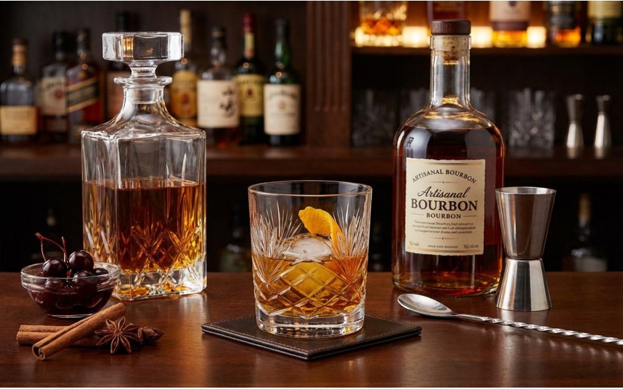 Szklanka kryształowa do whisky 280 ml Zawiercie 890-1370