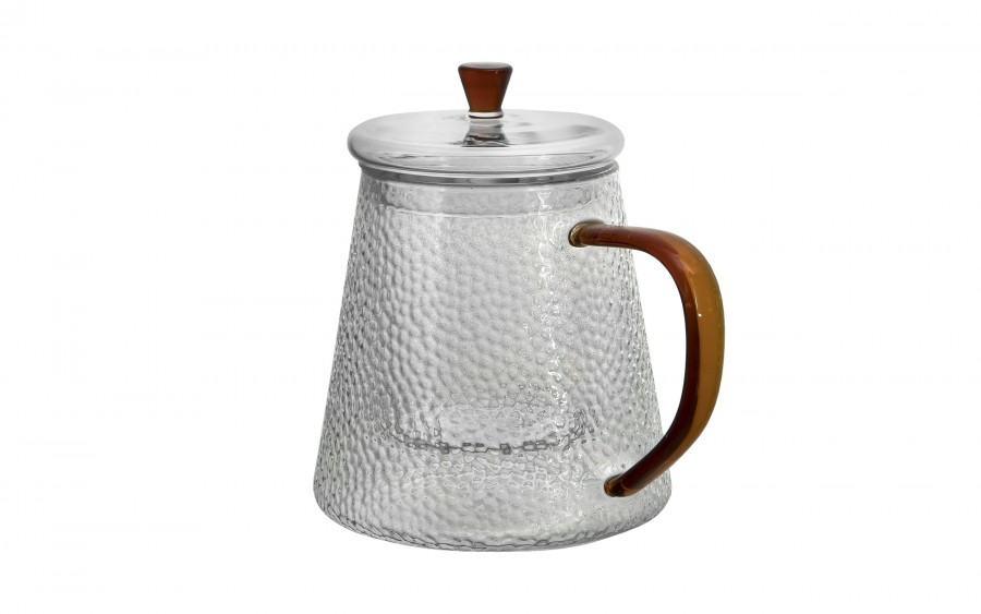 Czajnik 1 L ze szklanym filtrem Jack Amber