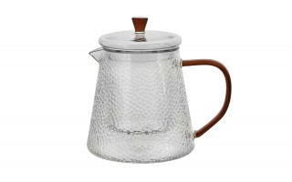 Czajnik 1 L ze szklanym filtrem Jack Amber