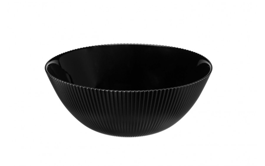 Salaterka szklana 20,3 cm Aurora Black