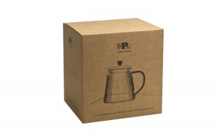 Czajnik 1 L ze szklanym filtrem Justin Amber