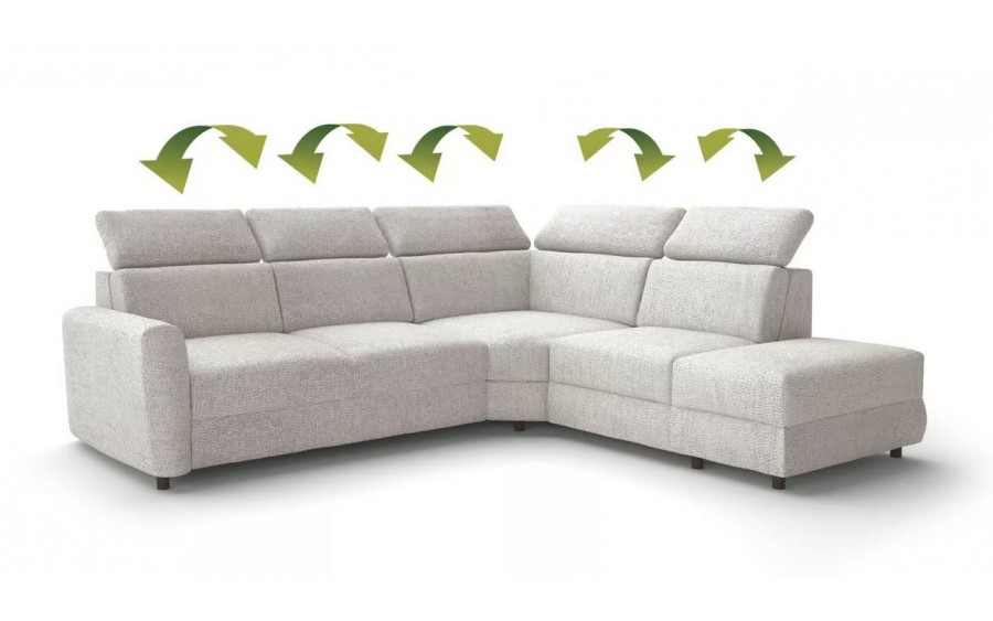 Narożnik Emonda z funkcja spania