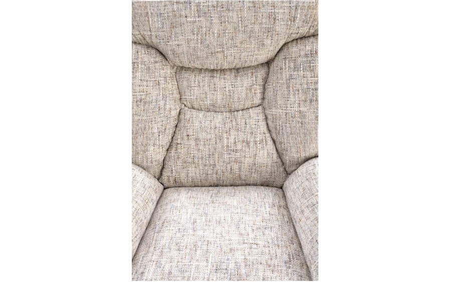 Fotel z podnóżkiem Kronos