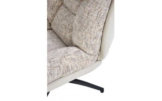 Fotel z podnóżkiem Kronos