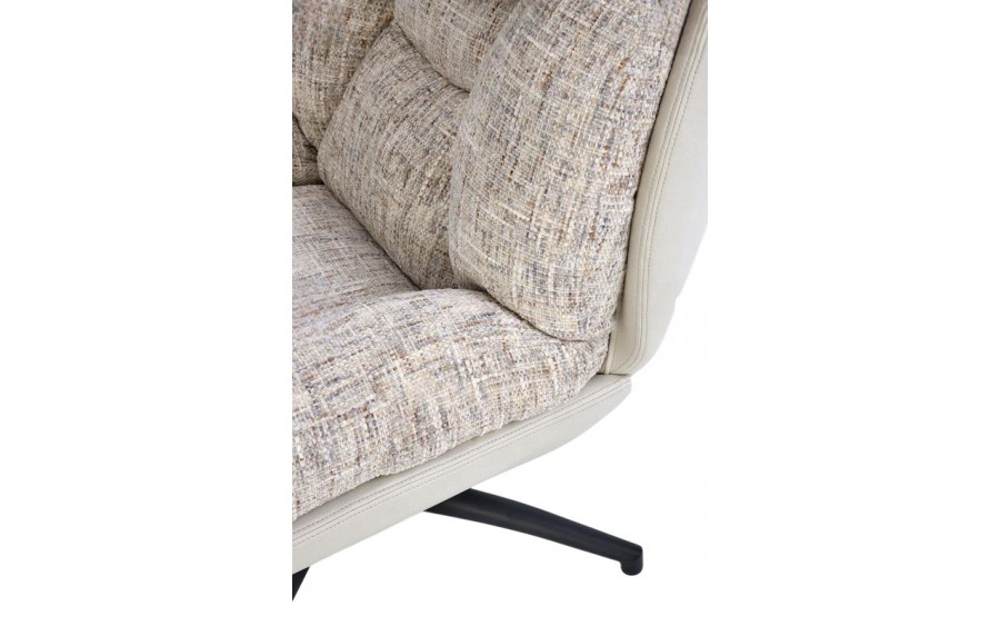 Fotel z podnóżkiem Kronos