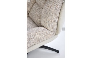 Fotel z podnóżkiem Kronos