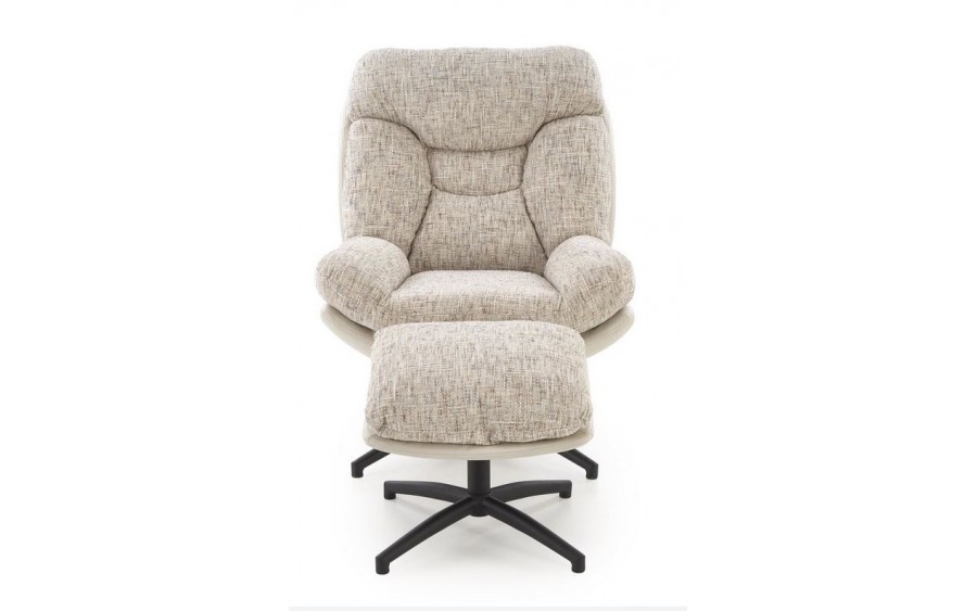 Fotel z podnóżkiem Kronos