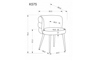Krzesło K575-Beżowe