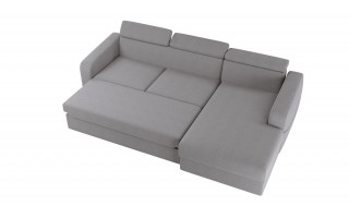 Narożnik Quado z funkcją spania i poj. na pościel