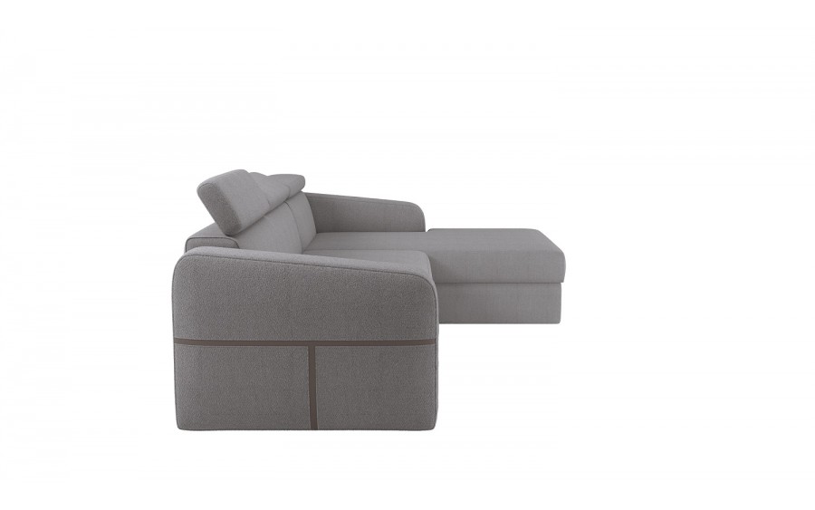 Narożnik Quado z funkcją spania i poj. na pościel