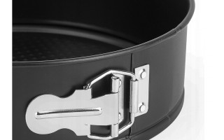 Tortownica 18 cm teflonowa czarna