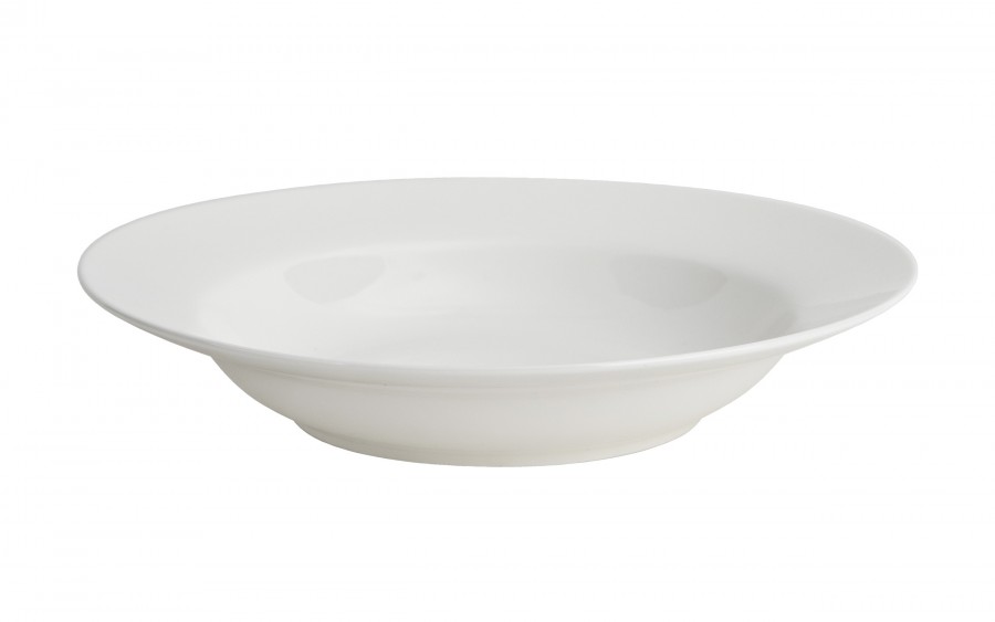 Talerz głęboki 22 cm Kremowy Stock