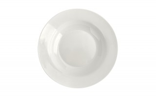 Talerz głęboki 22 cm Kremowy Stock