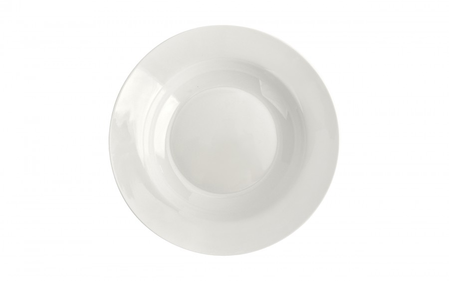 Talerz głęboki 22 cm Kremowy Stock