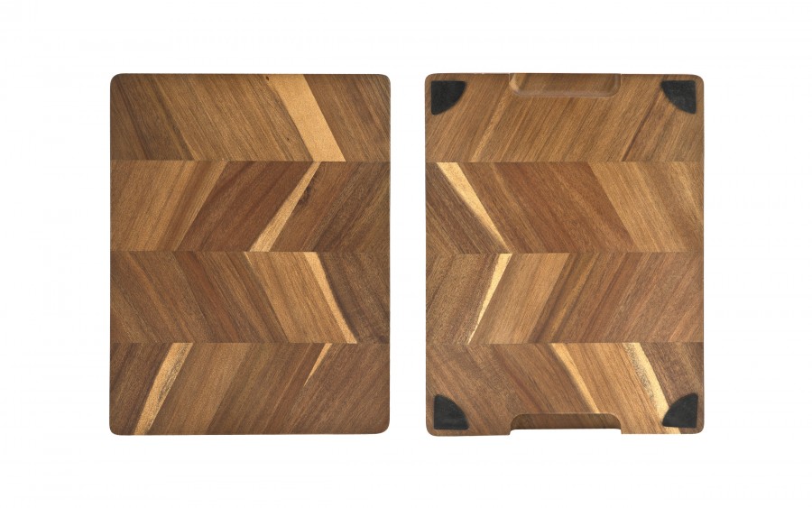 Deska do krojenia i serwowania 33x25 cm akacjowa Starke Pro
