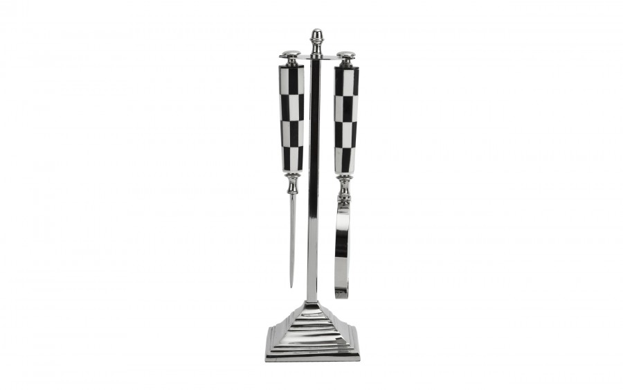 Zestaw prezentowy do listów lupa + nożyk na stojaku 182409