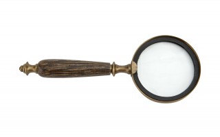 Zestaw prezentowy do listów lupa + nożyk na stojaku 120029