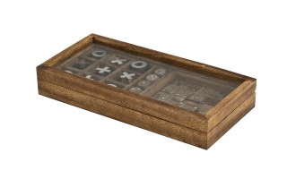 Zestaw do gry Kółko i Krzyżyk + Domino