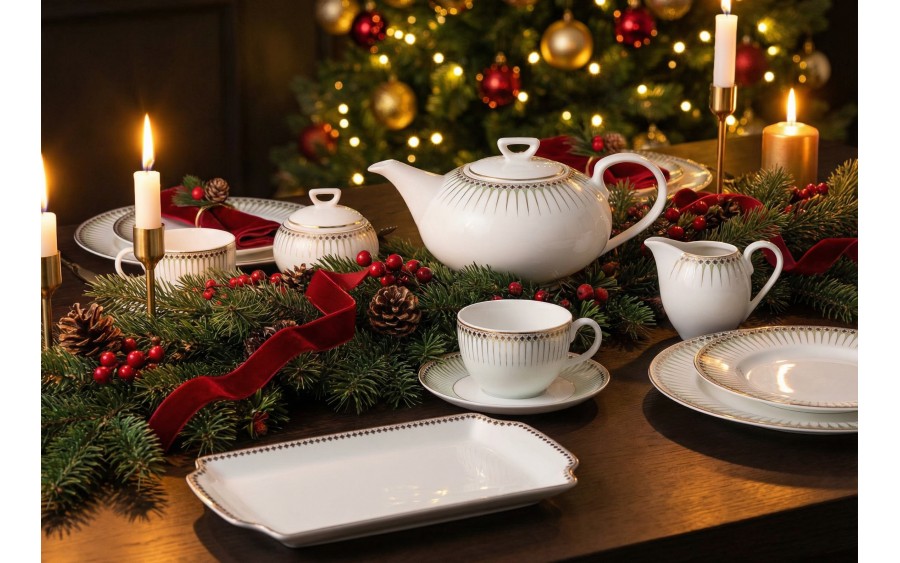 Serwis do herbaty dla 12 osób 41 el. Yvonne Nimfa H115