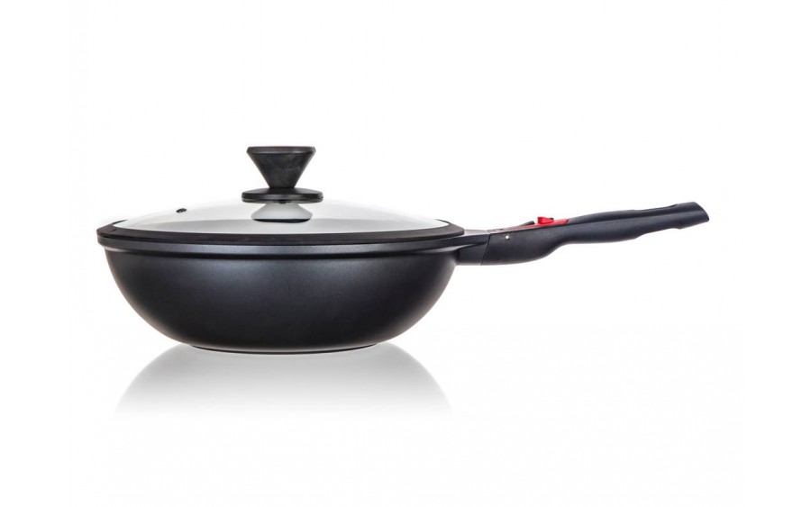 Wok 30 cm Advantage patelnia z pokrywą